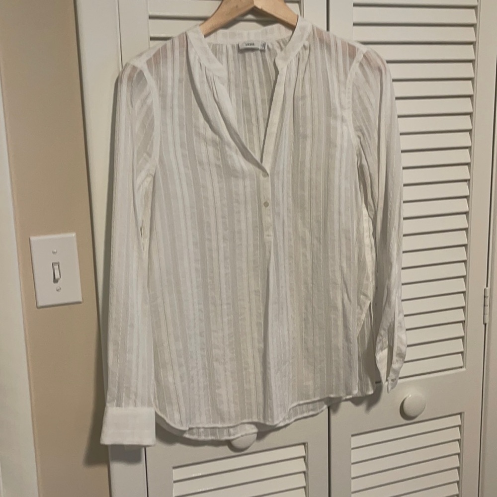 Vince long sleeve blouse